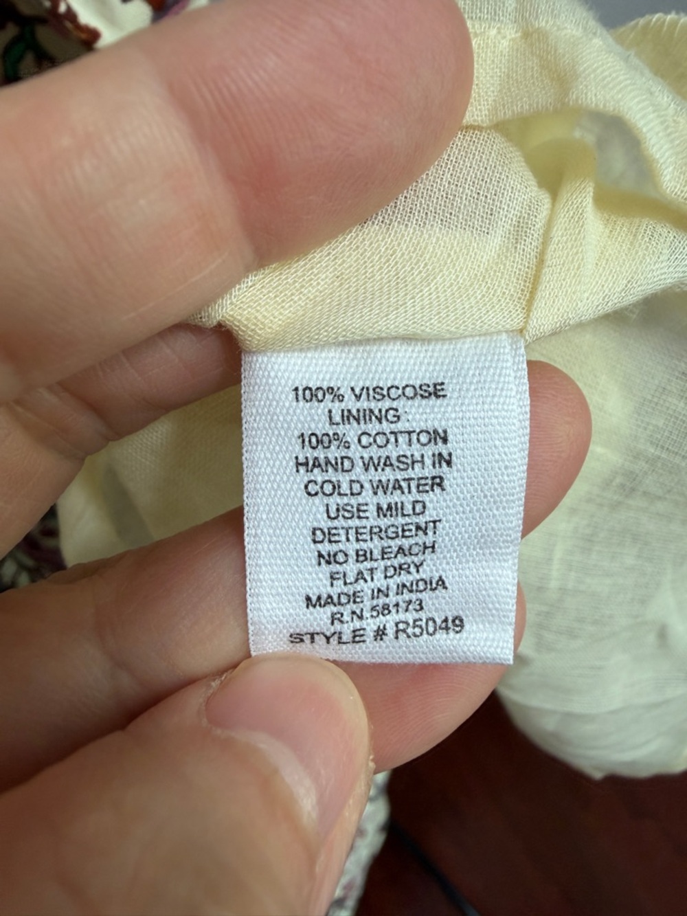 Raga Boho Floral Maxi Dress Cottagecoe Vintage-Inspo Tiered Sundress Cream XS - Picture 5 of 11